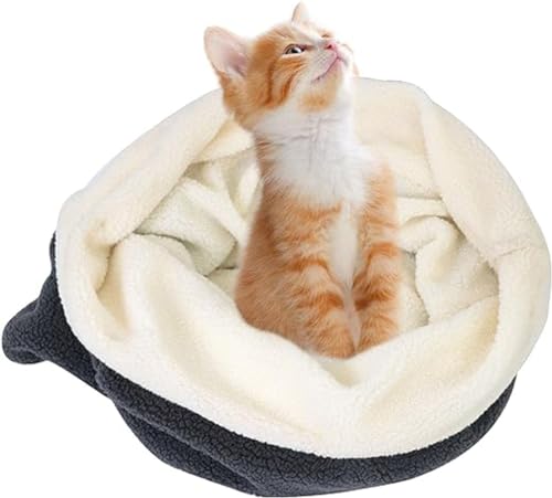 Katzenschlafsack, Katzenbett, Sofa, warmes Katzenhöhle, Bett, Katzenbett, Kuscheldecke, Katzenhöhle, Bett für Welpen, Kaninchen, Kätzchen, Taschenbett Katzenschlafsack, Katzenbett, Sofa, warmes Katzenhöhle, Bett, Katzenbett, Kuscheldecke, Katzenhöhle, Bett für Welpen, Kaninchen, Kätzchen, Taschenbett von PIURUF