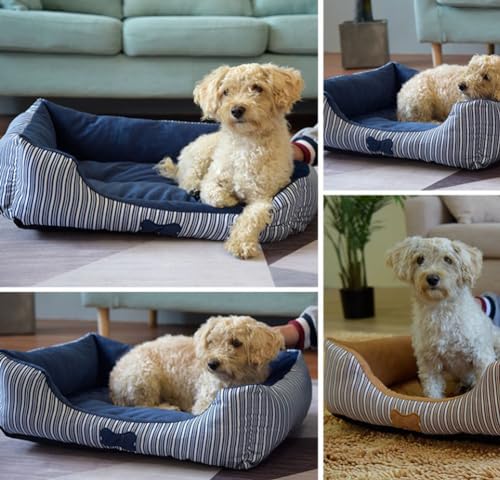 Katzensofa, rundes Haustierbett für Hunde und Katzen, luxuriöses beruhigendes Hundebett, Hundematratze, Katzenauflage zum Schlafen, beruhigendes Haustierbett, waschbare Spielkatzenmatte Katzensofa, rundes Haustierbett für Hunde und Katzen, luxuriöses beruhigendes Hundebett, Hundematratze, Katzenauflage zum Schlafen, beruhigendes Haustierbett, waschbare Spielkatzenmatte von PIURUF