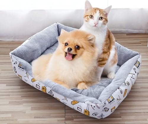 PIURUF Deluxe Large Dog Bed,Cat Bed Pet Sofa Bed,Dog Bed Mattress for Labrador Samoye,Sleep Mat for Pet,Rectangle Dog Bed for Dog,Calming Cat Bed von PIURUF