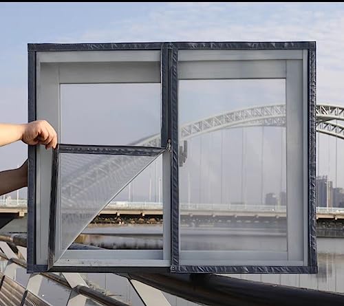 PIURUF Haustier-Beweis Fenster Bildschirm, Innen Insekt Fliegengitter Vorhang Mesh Bug Moskitonetz Tür Fenster Bildschirm, Mesh angepasst an mehrere Fenster von PIURUF