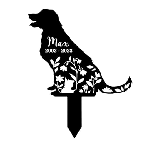 Personalisierbare Gedenktafel für Haustiere, Hund, personalisierbar, Grabmarkierung, Geschenk, Haustier-Gedenkstätten, Grabschmuck, Gedenktafel, Dekoration für Haustiere, Outdoor, Hof, Garten (Stil 1) Personalisierbare Gedenktafel für Haustiere, Hund, personalisierbar, Grabmarkierung, Geschenk, Haustier-Gedenkstätten, Grabschmuck, Gedenktafel, Dekoration für Haustiere, Outdoor, Hof, Garten (Stil 1) von PIURUF
