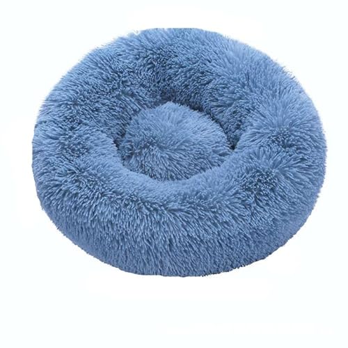 Plüsch-Donut-Hundebett, Angst-Katzenbett, Haustierbett für Hunde und Katzen, waschbares Welpenbett für kleine/mittelgroße Hunde, rundes flauschiges, beruhigendes Haustierbett Plüsch-Donut-Hundebett, Angst-Katzenbett, Haustierbett für Hunde und Katzen, waschbares Welpenbett für kleine/mittelgroße Hunde, rundes flauschiges, beruhigendes Haustierbett von PIURUF