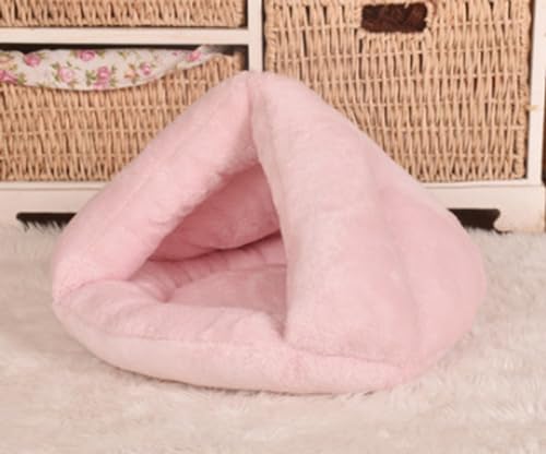 Plüsch-Hundehöhle, Haustierhöhle, klein, mittel, waschbar, Katzenhöhlen, langlebige Ruhematte für Katze, Welpen, Kätzchen, Zelt zum Schlafen, für Haustier Plüsch-Hundehöhle, Haustierhöhle, klein, mittel, waschbar, Katzenhöhlen, langlebige Ruhematte für Katze, Welpen, Kätzchen, Zelt zum Schlafen, für Haustier von PIURUF