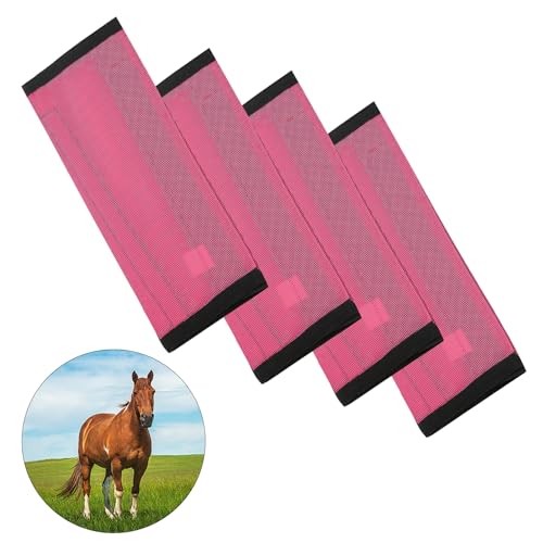 Fliegenstiefel für Pferde Set von 4 atmungsaktiven Mesh Horse Stiefel schützend sächerliche Leggings für Pferde, die Fliegen und Mückenbisse 14, 5 * 18, 5 Zoll für 4 -Set verhindern Fliegenstiefel für Pferde Set von 4 atmungsaktiven Mesh Horse Stiefel schützend sächerliche Leggings für Pferde, die Fliegen und Mückenbisse 14, 5 * 18, 5 Zoll für 4 -Set verhindern von PIUpiuLIANG