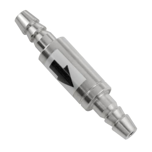 PIYANYO Edelstahl-Rückschlagventil für Aquarien, Kohlendioxidsystem, Diffusor, 1 Stück PIYANYO Edelstahl-Rückschlagventil für Aquarien, Kohlendioxidsystem, Diffusor, 1 Stück von PIYANYO