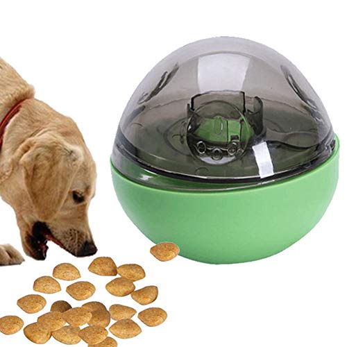 Dog Treat Ball, Interactive Hundespielzeug Lebensmittel-Dispenser, Zeit Feeder, Ball, Durable Dog Chew Toy Ball Für Small Medium, Hunde, Katzen Und Haustiere Säubert Zähne von PJDDP