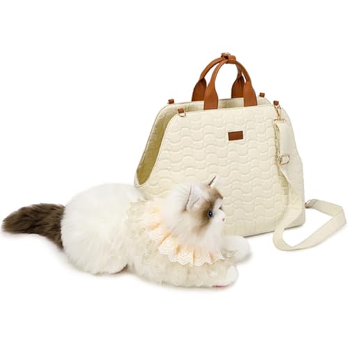 PJDDP Hundetasche, Tragetasche Hund Und Katzen, Hundetrage Soft Sided, Tragetasche Für Kleine Mittlere Hund Katze Für Einkaufen Reisen,Airline Genehmigt,Beige PJDDP Hundetasche, Tragetasche Hund Und Katzen, Hundetrage Soft Sided, Tragetasche Für Kleine Mittlere Hund Katze Für Einkaufen Reisen,Airline Genehmigt,Beige von PJDDP