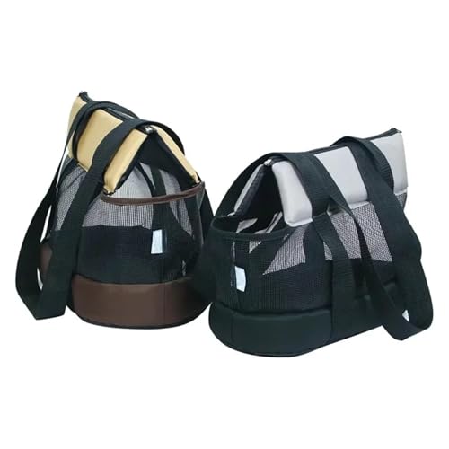 PJDDP Hundetragetasche Atmungsaktive Sommer-Haustier-Hundetragetasche, Tragbare Haustiertragetasche, Umhängetasche, Katzen-Hundetragetaschen for Kleine Hunde,Schwarz,S PJDDP Hundetragetasche Atmungsaktive Sommer-Haustier-Hundetragetasche, Tragbare Haustiertragetasche, Umhängetasche, Katzen-Hundetragetaschen for Kleine Hunde,Schwarz,S von PJDDP