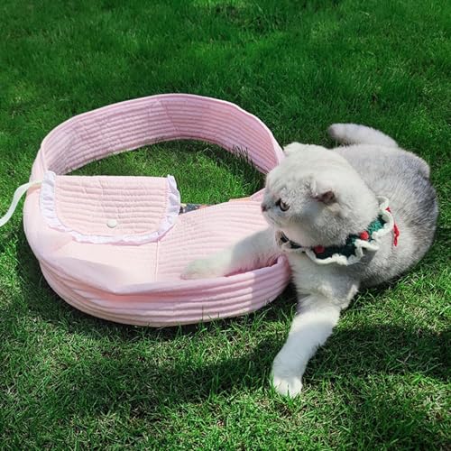 PJDDP Katzentasche, Hundetragetasche, Hunde Tragetasche, Atmungsaktiv Tragetuch Hund Haustier Schultertasche, Für Spaziergang Aktivitäten Im Freien Und Ausflüge,Rosa,S PJDDP Katzentasche, Hundetragetasche, Hunde Tragetasche, Atmungsaktiv Tragetuch Hund Haustier Schultertasche, Für Spaziergang Aktivitäten Im Freien Und Ausflüge,Rosa,S von PJDDP
