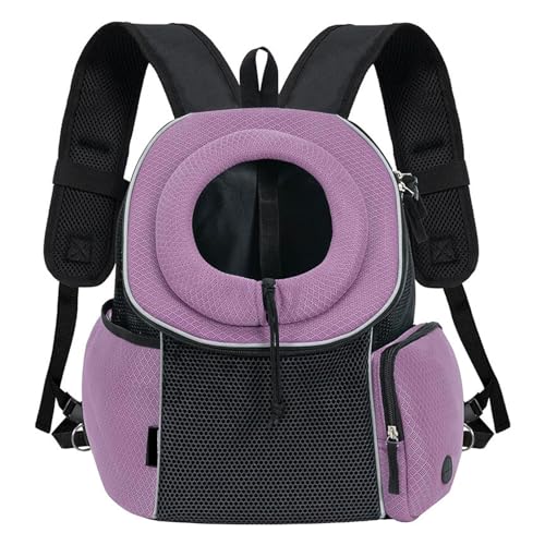 PJDDP Lila,Hunde- Und Katzen Hunderucksack, Tragbar Transport Rucksack Für Haustiere Reisen Atmungsaktive Tagesrucksack Für Große Katzen Kleine Hunde PJDDP Lila,Hunde- Und Katzen Hunderucksack, Tragbar Transport Rucksack Für Haustiere Reisen Atmungsaktive Tagesrucksack Für Große Katzen Kleine Hunde von PJDDP
