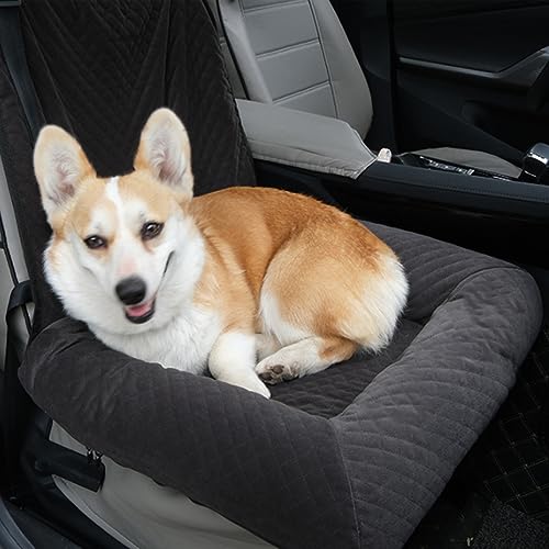 PJDDP Abnehmbarer, waschbarer Hunde-Autositz, Haustier-Sitzerhöhung für kleine und mittelgroße Hunde und Katzen, Hunde-Reiseträger mit Sicherheitsschloss und Verstellbarer Schnalle PJDDP Abnehmbarer, waschbarer Hunde-Autositz, Haustier-Sitzerhöhung für kleine und mittelgroße Hunde und Katzen, Hunde-Reiseträger mit Sicherheitsschloss und Verstellbarer Schnalle von PJDDP