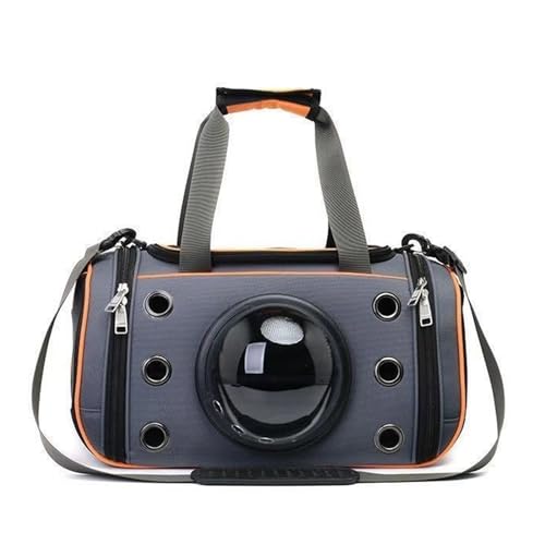 PJDDP Haustier-Rucksack Für Kleine Und Mittelgroße Katzen, Welpen, Hunde, Raumkapsel-Haustier-Tragerucksack Für Outdoor-Reisen, Wandern, Camping,Orange,L PJDDP Haustier-Rucksack Für Kleine Und Mittelgroße Katzen, Welpen, Hunde, Raumkapsel-Haustier-Tragerucksack Für Outdoor-Reisen, Wandern, Camping,Orange,L von PJDDP