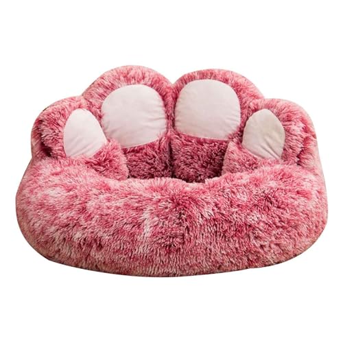 PJDDP Haustier-Sofa, Flauschig Katzenbett, Hundebett, Rund Hundesofa Mit Rutschfester Unterseite, Niedliches Bären-Umarmungs-Design Für Hunde Und Katzen,Rosa,L PJDDP Haustier-Sofa, Flauschig Katzenbett, Hundebett, Rund Hundesofa Mit Rutschfester Unterseite, Niedliches Bären-Umarmungs-Design Für Hunde Und Katzen,Rosa,L von PJDDP