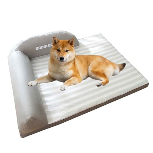 PJDDP Haustiersofa, Hundebett, Katzensofa Mit Abnehmbarem Waschbarem Bezug, Katzenbett Mit Rutschfestem Boden Für Kleine, Mittlere Und Große Hunde Und Katzen,3XL PJDDP Haustiersofa, Hundebett, Katzensofa Mit Abnehmbarem Waschbarem Bezug, Katzenbett Mit Rutschfestem Boden Für Kleine, Mittlere Und Große Hunde Und Katzen,3XL von PJDDP