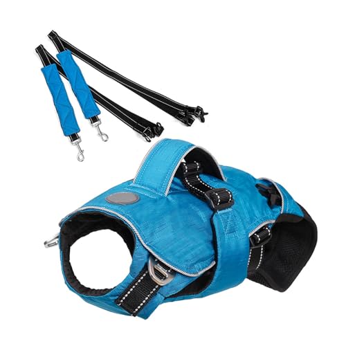 PJDDP Hunde-Hebegeschirr, Hunde-Tragegurt, Hunde-Hebe-Tragegurt für die Genesung der Hinterbeine Kleiner und mittlerer Hunde, alte, behinderte, Gelenkverletzungen,Blau,S PJDDP Hunde-Hebegeschirr, Hunde-Tragegurt, Hunde-Hebe-Tragegurt für die Genesung der Hinterbeine Kleiner und mittlerer Hunde, alte, behinderte, Gelenkverletzungen,Blau,S von PJDDP