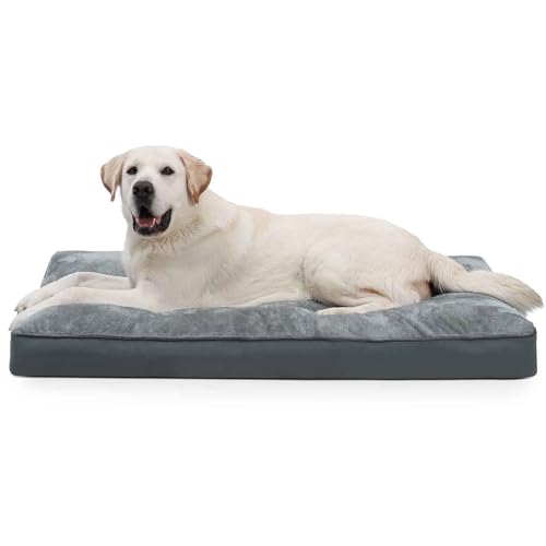 PJDDP Hundebett, Haustiersofa Mit Abnehmbarem Waschbarem Bezug, Hundekissen Mit Rutschfestem Boden Für Kleine Mittelgroße Und Große Hunde,M PJDDP Hundebett, Haustiersofa Mit Abnehmbarem Waschbarem Bezug, Hundekissen Mit Rutschfestem Boden Für Kleine Mittelgroße Und Große Hunde,M von PJDDP