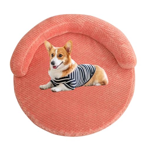PJDDP Hundebett, Katzenbett, rutschfest Hundesofa, Orthopädisches Hundebett, Waschbar Hundebett Mit Erhöhte Ränder Und Abnehmbarem Bezug,Rosa,M PJDDP Hundebett, Katzenbett, rutschfest Hundesofa, Orthopädisches Hundebett, Waschbar Hundebett Mit Erhöhte Ränder Und Abnehmbarem Bezug,Rosa,M von PJDDP