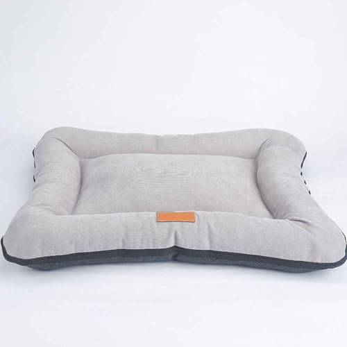 PJDDP Hundebett, Katzenkissen, Hundekissen Mit Rutschfester Unterseite, Hundebett Mit Abnehmbarem Waschbarem Bezug, Für Grosse, Mittelgroße Und Kleine Hunde,Light Gray,M PJDDP Hundebett, Katzenkissen, Hundekissen Mit Rutschfester Unterseite, Hundebett Mit Abnehmbarem Waschbarem Bezug, Für Grosse, Mittelgroße Und Kleine Hunde,Light Gray,M von PJDDP