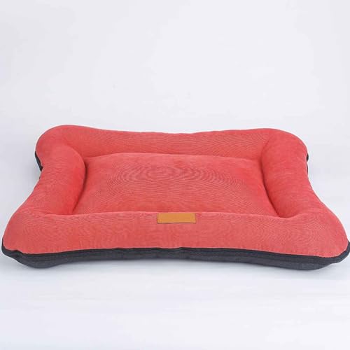 PJDDP Hundebett, Katzenkissen, Hundekissen Mit Rutschfester Unterseite, Hundebett Mit Abnehmbarem Waschbarem Bezug, Für Grosse, Mittelgroße Und Kleine Hunde,Orange,L PJDDP Hundebett, Katzenkissen, Hundekissen Mit Rutschfester Unterseite, Hundebett Mit Abnehmbarem Waschbarem Bezug, Für Grosse, Mittelgroße Und Kleine Hunde,Orange,L von PJDDP