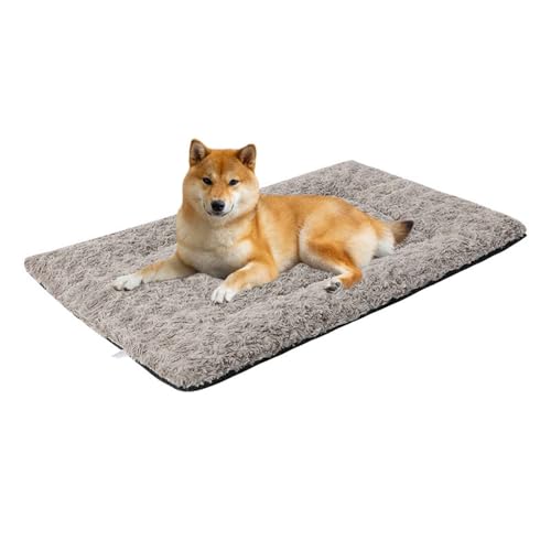 PJDDP Hundebett,5Cm Dicke Hundematte,Hundekissen Waschbar,Flauschig Hundematte,Superweich Katzenbett Mit Rutschfester Unterseite, Für Kleine Mittelgroße Hunde,Braun,M PJDDP Hundebett,5Cm Dicke Hundematte,Hundekissen Waschbar,Flauschig Hundematte,Superweich Katzenbett Mit Rutschfester Unterseite, Für Kleine Mittelgroße Hunde,Braun,M von PJDDP