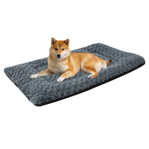 PJDDP Hundebett,5Cm Dicke Hundematte,Hundekissen Waschbar,Flauschig Hundematte,Superweich Katzenbett Mit Rutschfester Unterseite, Für Kleine Mittelgroße Hunde,Dark Gray,XS PJDDP Hundebett,5Cm Dicke Hundematte,Hundekissen Waschbar,Flauschig Hundematte,Superweich Katzenbett Mit Rutschfester Unterseite, Für Kleine Mittelgroße Hunde,Dark Gray,XS von PJDDP