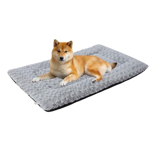 PJDDP Hundebett,5Cm Dicke Hundematte,Hundekissen Waschbar,Flauschig Hundematte,Superweich Katzenbett Mit Rutschfester Unterseite, Für Kleine Mittelgroße Hunde,Light Gray,XS PJDDP Hundebett,5Cm Dicke Hundematte,Hundekissen Waschbar,Flauschig Hundematte,Superweich Katzenbett Mit Rutschfester Unterseite, Für Kleine Mittelgroße Hunde,Light Gray,XS von PJDDP