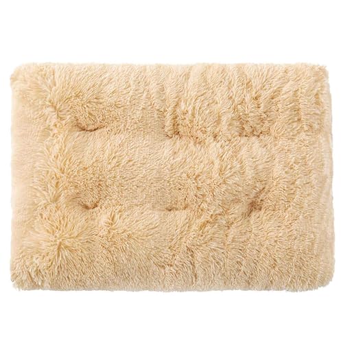 PJDDP Hundebett Hunde, Waschbar Flauschig Hundekorb, Weiches Plüsch-Hundebett, rutschfeste Hundekörbchen Für Kleine Mittelgroße Und Große Hunde Und Katzen,Apricot,M PJDDP Hundebett Hunde, Waschbar Flauschig Hundekorb, Weiches Plüsch-Hundebett, rutschfeste Hundekörbchen Für Kleine Mittelgroße Und Große Hunde Und Katzen,Apricot,M von PJDDP
