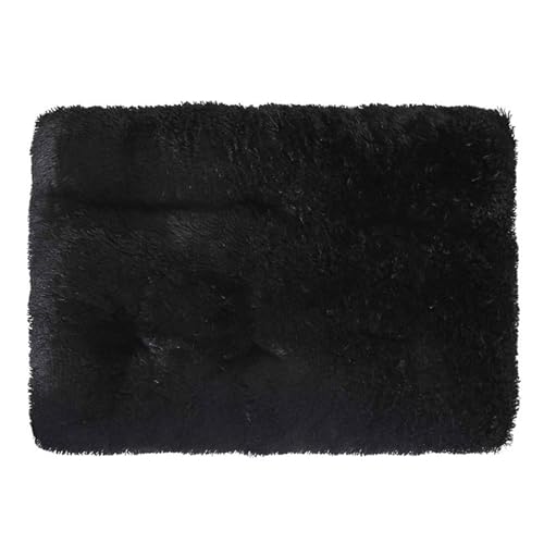 PJDDP Hundebett Hunde, Waschbar Flauschig Hundekorb, Weiches Plüsch-Hundebett, rutschfeste Hundekörbchen Für Kleine Mittelgroße Und Große Hunde Und Katzen,Schwarz,L PJDDP Hundebett Hunde, Waschbar Flauschig Hundekorb, Weiches Plüsch-Hundebett, rutschfeste Hundekörbchen Für Kleine Mittelgroße Und Große Hunde Und Katzen,Schwarz,L von PJDDP
