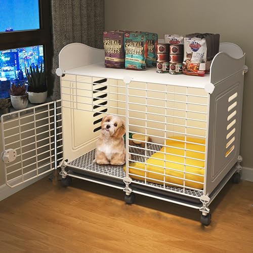 PJDDP Hundekäfige Für Den Innenbereich, DIY-Hundezwinger Aus Metalldraht, Kleintierhaus Für Haustiere, Abnehmbare Hundebox,2 grids PJDDP Hundekäfige Für Den Innenbereich, DIY-Hundezwinger Aus Metalldraht, Kleintierhaus Für Haustiere, Abnehmbare Hundebox,2 grids von PJDDP