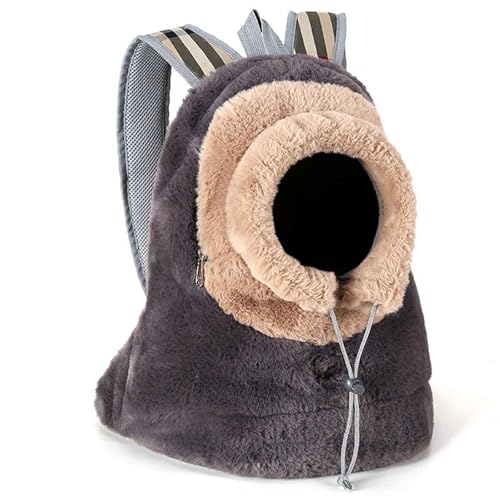 PJDDP Hunderucksack Für Kleine Hunde,Verstellbare Katzenrucksack Mit Kopf-Out Und Ausbruchssicherem Design Für Spaziergang Aktivitäten Im Freien Und Ausflüge von PJDDP