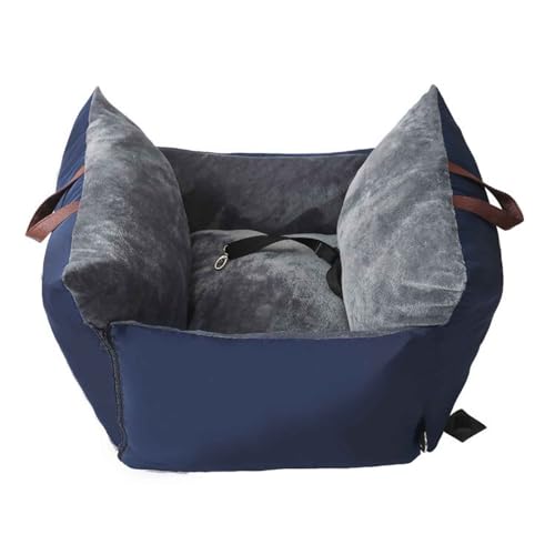 PJDDP Hundesitz Auto Kleine Hunde, Wasserdichter Hunde Autositz, Sicherheitssitz Für Haustiere, Sitzerhöhung Für Hunde, Abnehmbarer Und Waschbarer Haustier Sitzbezug,Blau PJDDP Hundesitz Auto Kleine Hunde, Wasserdichter Hunde Autositz, Sicherheitssitz Für Haustiere, Sitzerhöhung Für Hunde, Abnehmbarer Und Waschbarer Haustier Sitzbezug,Blau von PJDDP