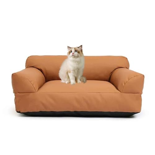 PJDDP Hundesofa, wasserdichte Hundebett, Katzensofa Mit Abnehmbarem, Waschbarem Bezug, Rutschfester Boden, Für Große, Mittelgroße & Kleine Hunde,Red Tea,M PJDDP Hundesofa, wasserdichte Hundebett, Katzensofa Mit Abnehmbarem, Waschbarem Bezug, Rutschfester Boden, Für Große, Mittelgroße & Kleine Hunde,Red Tea,M von PJDDP