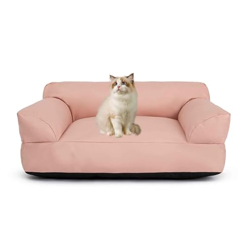 PJDDP Hundesofa, wasserdichte Hundebett, Katzensofa Mit Abnehmbarem, Waschbarem Bezug, Rutschfester Boden, Für Große, Mittelgroße & Kleine Hunde,Rosa,XL PJDDP Hundesofa, wasserdichte Hundebett, Katzensofa Mit Abnehmbarem, Waschbarem Bezug, Rutschfester Boden, Für Große, Mittelgroße & Kleine Hunde,Rosa,XL von PJDDP