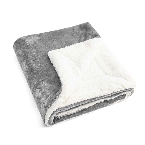 PJDDP Katzendecke, Waschbar Hundedecke, Weiche Warme Haustier Decken, Doppeilseitige Haustierdecke, Kann Für Sofas, Autos, Betten, Für Kleine, Mittelgroße Und Grosse Hunde,S von PJDDP