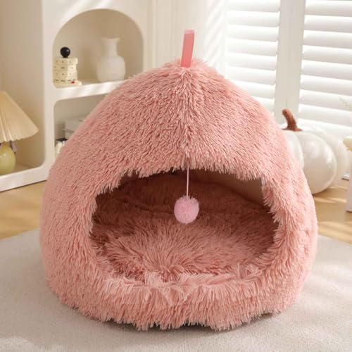 PJDDP Katzenhöhle Katzenbett,Katzenbetten Für Hauskatzen,Weiches Komfort Zelt Katzenstreu Bett, Warme Katzenhöhle Beruhigendes Bett Für Katzen Hunde Schlafen,Rosa,M PJDDP Katzenhöhle Katzenbett,Katzenbetten Für Hauskatzen,Weiches Komfort Zelt Katzenstreu Bett, Warme Katzenhöhle Beruhigendes Bett Für Katzen Hunde Schlafen,Rosa,M von PJDDP