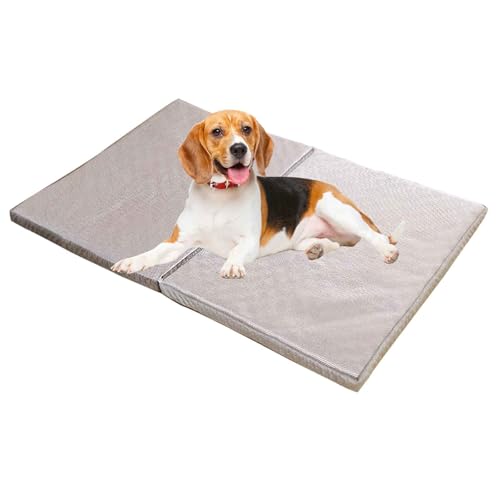 PJDDP Kühlbett Für Hunde, Kühlmatte Katze, Orthopädisches Hundebett Hunde, Selbstkühlende Matte Für Haustiere Mit Abnehmbarem Bezug,Khaki,M PJDDP Kühlbett Für Hunde, Kühlmatte Katze, Orthopädisches Hundebett Hunde, Selbstkühlende Matte Für Haustiere Mit Abnehmbarem Bezug,Khaki,M von PJDDP