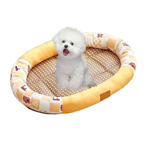 PJDDP Kühlmatte Für Hunde, Kühlmatte Für Haustiere, Kühlmatte Katze, Langlebige Kratzfeste Oberfläche, rutschfest, Indispensable Pour L'été Chaud Pour,Gelb,S PJDDP Kühlmatte Für Hunde, Kühlmatte Für Haustiere, Kühlmatte Katze, Langlebige Kratzfeste Oberfläche, rutschfest, Indispensable Pour L'été Chaud Pour,Gelb,S von PJDDP