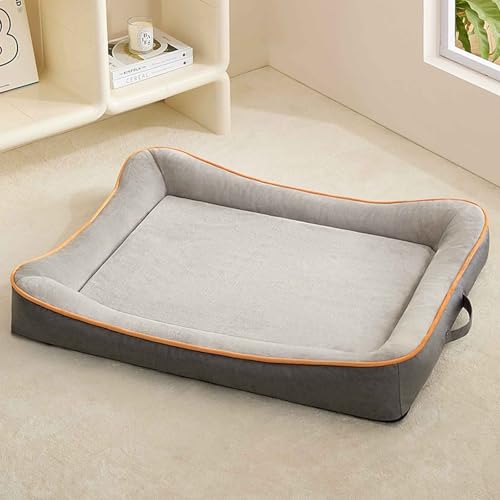 PJDDP Memory Foam Hundebett, Hundesofa, Katzenbett Mit Abnehmbarem Waschbarem Bezug Und Rutschfestem Boden, Für Kleine Mittelgroße Und Große Hunde Katzen,M PJDDP Memory Foam Hundebett, Hundesofa, Katzenbett Mit Abnehmbarem Waschbarem Bezug Und Rutschfestem Boden, Für Kleine Mittelgroße Und Große Hunde Katzen,M von PJDDP