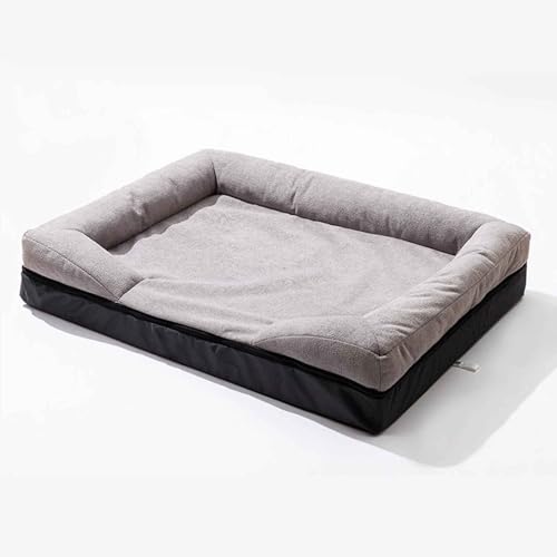 PJDDP Orthopädische Hundebetten, Katzenbett, Weiches Hundesofa Mit Abnehmbarem Waschbarem Bezug, Rutschfestem Boden, Für Grosse, Mittelgroße Und Kleine Hunde,Grau,XXL PJDDP Orthopädische Hundebetten, Katzenbett, Weiches Hundesofa Mit Abnehmbarem Waschbarem Bezug, Rutschfestem Boden, Für Grosse, Mittelgroße Und Kleine Hunde,Grau,XXL von PJDDP