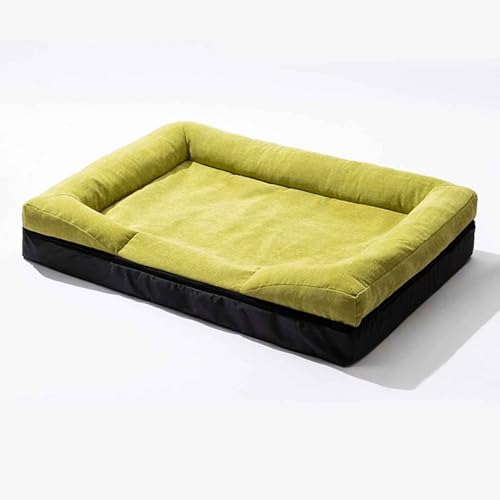 PJDDP Orthopädische Hundebetten, Katzenbett, Weiches Hundesofa Mit Abnehmbarem Waschbarem Bezug, Rutschfestem Boden, Für Grosse, Mittelgroße Und Kleine Hunde,Grün,XXL PJDDP Orthopädische Hundebetten, Katzenbett, Weiches Hundesofa Mit Abnehmbarem Waschbarem Bezug, Rutschfestem Boden, Für Grosse, Mittelgroße Und Kleine Hunde,Grün,XXL von PJDDP