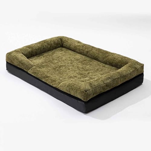 PJDDP Orthopädische Hundebetten, Katzenbett, Weiches Hundesofa Mit Abnehmbarem Waschbarem Bezug, Rutschfestem Boden, Für Grosse, Mittelgroße Und Kleine Hunde,Rattan Green,XXL PJDDP Orthopädische Hundebetten, Katzenbett, Weiches Hundesofa Mit Abnehmbarem Waschbarem Bezug, Rutschfestem Boden, Für Grosse, Mittelgroße Und Kleine Hunde,Rattan Green,XXL von PJDDP