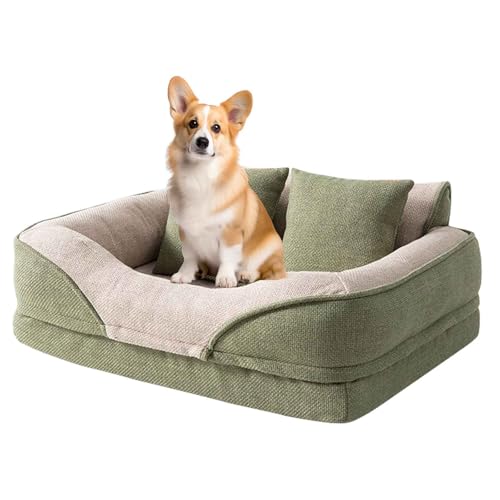 PJDDP Orthopädisches Hundebett, Hundekörbchen Abnehmbar Und Waschbar, Hundesofa, Hohen Rand, rutschfest Hundebetten, Für Kleine Bis Mittelgroße, Große Hunde,XL PJDDP Orthopädisches Hundebett, Hundekörbchen Abnehmbar Und Waschbar, Hundesofa, Hohen Rand, rutschfest Hundebetten, Für Kleine Bis Mittelgroße, Große Hunde,XL von PJDDP