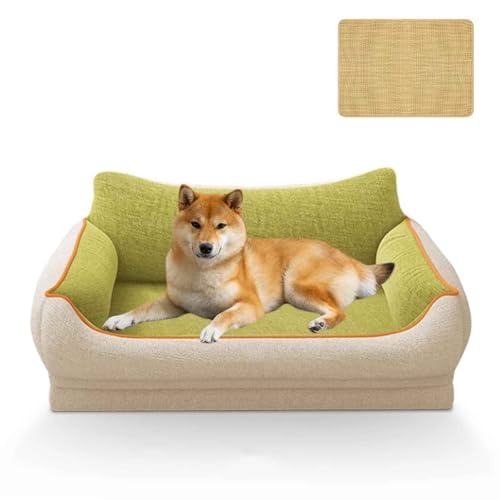 PJDDP Orthopädisches Hundebett, Hundesofa, Hohen Rand, Abnehmbar Und Waschbar, Hundecouch rutschfest, Für Hunde Kleine/Mittlere/Große Hunde,XL PJDDP Orthopädisches Hundebett, Hundesofa, Hohen Rand, Abnehmbar Und Waschbar, Hundecouch rutschfest, Für Hunde Kleine/Mittlere/Große Hunde,XL von PJDDP