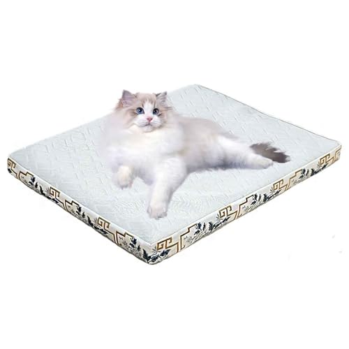 PJDDP Orthopädisches Hundebett, Kühlmatte Für Hunde, Kühlendes Hundebett Für Den Sommer, Kühlmatte Für Katzen Mit Abnehmbarem, Waschbarem Bezug,XXL PJDDP Orthopädisches Hundebett, Kühlmatte Für Hunde, Kühlendes Hundebett Für Den Sommer, Kühlmatte Für Katzen Mit Abnehmbarem, Waschbarem Bezug,XXL von PJDDP