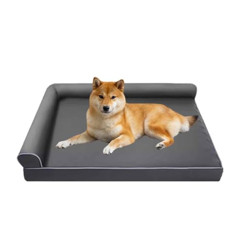 PJDDP Orthopädisches Hundebett, Wasserdicht Hundekorb, Hundekissen rutschfest, Abnehmbar Und Waschbar, Für Große, Mittelgroße & Kleine Hunde,Grau,S PJDDP Orthopädisches Hundebett, Wasserdicht Hundekorb, Hundekissen rutschfest, Abnehmbar Und Waschbar, Für Große, Mittelgroße & Kleine Hunde,Grau,S von PJDDP