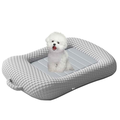 PJDDP Selbstkühlende Hundematte Mit Gel, Hundekühlmatte, Selbstkühlende Matte Für Haustiere, Schnelle Abkühlung Entlastung Im Heißen Sommer Für Haustiere,L PJDDP Selbstkühlende Hundematte Mit Gel, Hundekühlmatte, Selbstkühlende Matte Für Haustiere, Schnelle Abkühlung Entlastung Im Heißen Sommer Für Haustiere,L von PJDDP