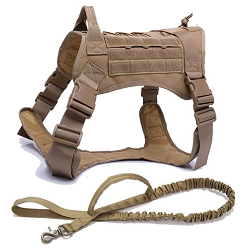 PJDDP Taktisches Hundegeschirr – Hundegeschirr, Service-Hundeweste Für Große Hunde, Militär-Hundegeschirr Mit Klettverschluss, Arbeitshunde-MOLLE-Weste Mit Griff,Braun,L PJDDP Taktisches Hundegeschirr – Hundegeschirr, Service-Hundeweste Für Große Hunde, Militär-Hundegeschirr Mit Klettverschluss, Arbeitshunde-MOLLE-Weste Mit Griff,Braun,L von PJDDP