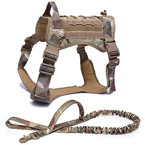 PJDDP Taktisches Hundegeschirr – Hundegeschirr, Service-Hundeweste Für Große Hunde, Militär-Hundegeschirr Mit Klettverschluss, Arbeitshunde-MOLLE-Weste Mit Griff,Cp,M PJDDP Taktisches Hundegeschirr – Hundegeschirr, Service-Hundeweste Für Große Hunde, Militär-Hundegeschirr Mit Klettverschluss, Arbeitshunde-MOLLE-Weste Mit Griff,Cp,M von PJDDP