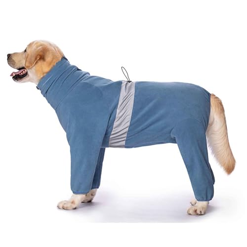 PJDDP Warme Hundejacke, Hundebody, Reflektierende Hundemantel, Reflektierende Hundemantel, Wundschutzanzüge Für Hunde, Für Große Hunde,Blau,4XL PJDDP Warme Hundejacke, Hundebody, Reflektierende Hundemantel, Reflektierende Hundemantel, Wundschutzanzüge Für Hunde, Für Große Hunde,Blau,4XL von PJDDP