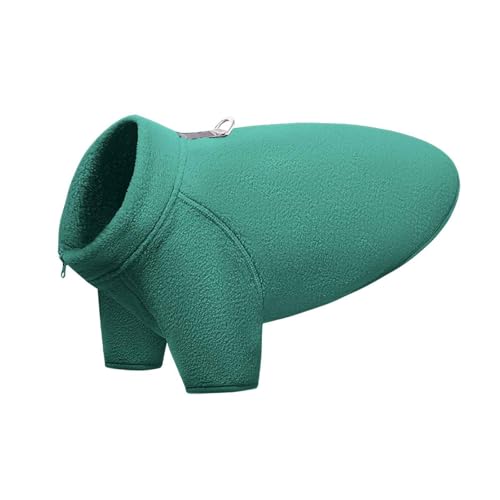 PJDDP Warmer Hundemantel, Zip Up Fleece Hundeweste, Hund Wintermäntel, Winddichte Jacke Mit D-Ring, Für Kleine, Mittlere Hunde Spazierengehen, Wandern,Grün,XS PJDDP Warmer Hundemantel, Zip Up Fleece Hundeweste, Hund Wintermäntel, Winddichte Jacke Mit D-Ring, Für Kleine, Mittlere Hunde Spazierengehen, Wandern,Grün,XS von PJDDP